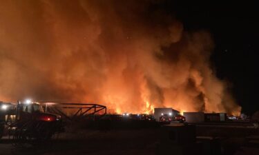 Airport Fire, California, CNN