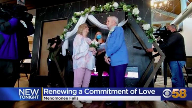 <i>WDJT</i><br/>Donald and Cass Fischer renew vows after years of marriage.