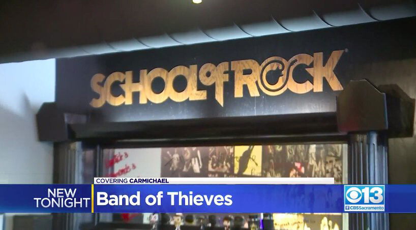 <i>KOVR</i><br/>Thieves targeted a local music school.