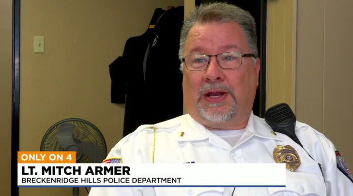 <i>KMOV</i><br/>Lt. Mitch Armer with the Breckenridge Hills Police Department