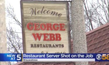 A server brutally attacked and shot while working at a George Webb restaurant is sharing his story.