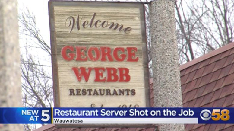 <i>WDJT</i><br/>A server brutally attacked and shot while working at a George Webb restaurant is sharing his story.