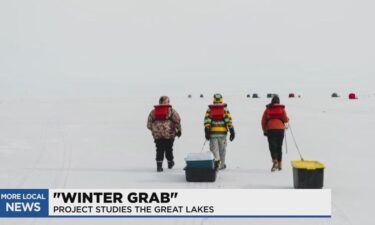 Scientists are collecting evidence from the Great Lakes to learn more about its activity during the winter. Many believe that the lakes and wetlands go dormant during colder weather