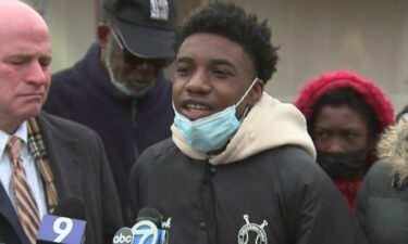 Fifteen-year-old Martell Williams spoke about winding up under arrest