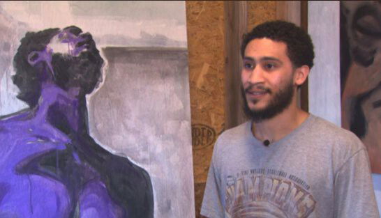 <i>WBZ</i><br/>Jordan Barros is growing as an artist.