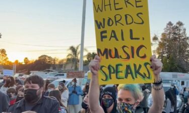 The Mount Diablo Unified School District voted to cut programs like elementary school music classes and librarians for middle and high schools. Parents and teachers held a rally before the board meeting asking members to save the programs.