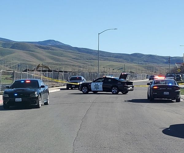 Scene of the Soledad shooting Wednesday.