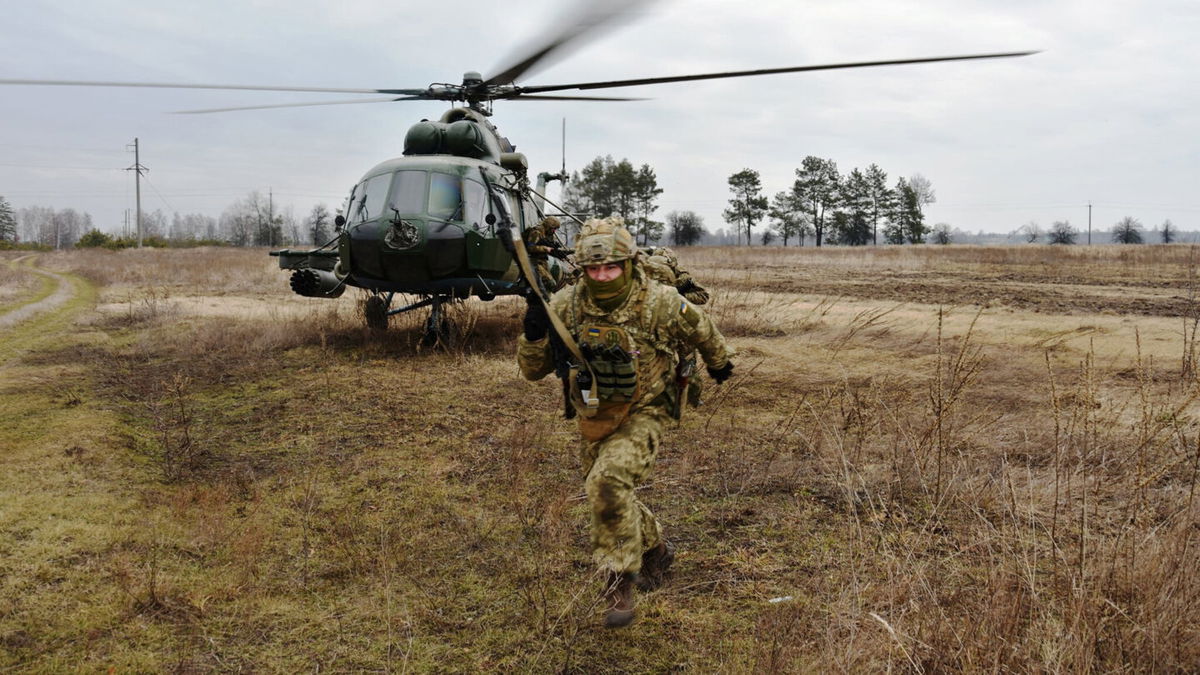 <i>Press Service of the Ukrainian Air Assault Forces/Reuters</i><br/>