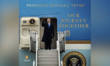 Trump's coffee table book is called "Our Journey Together."