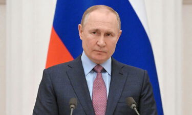 Russia's President Vladimir Putin attends a press conference with his Belarus counterpart