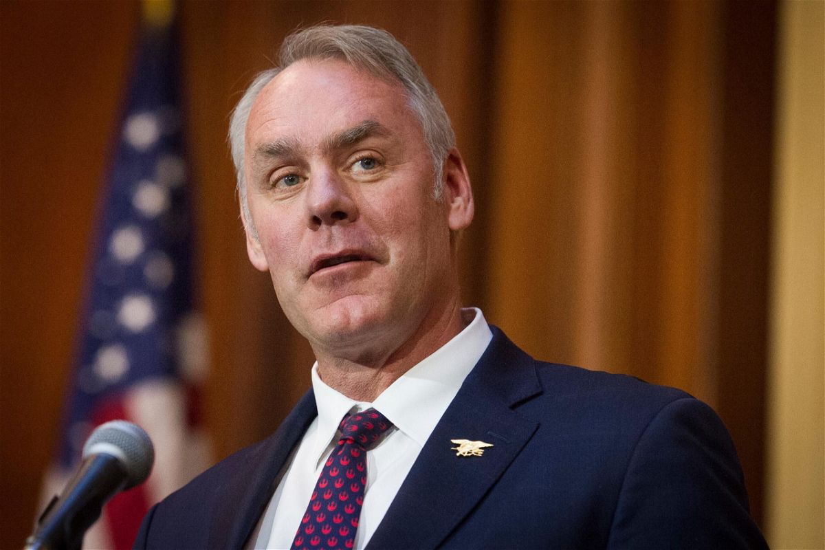 <i>Cliff Owen/AP</i><br/>Zinke faced several ethics questions throughout his time at the Interior Department.