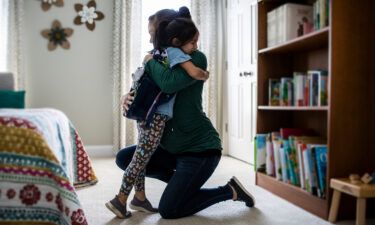 While hugs are important to a child's well-being