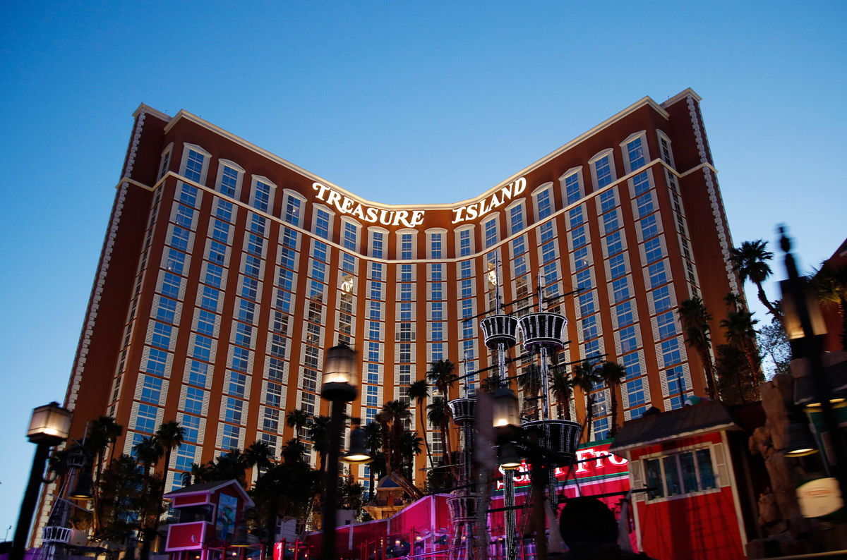 <i>John Locher/AP</i><br/>The slot machine malfunctioned at Treasure Island Hotel and Casino.