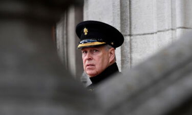 Britain's Prince Andrew