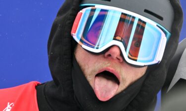 Three faces of a Winter Olympian ...