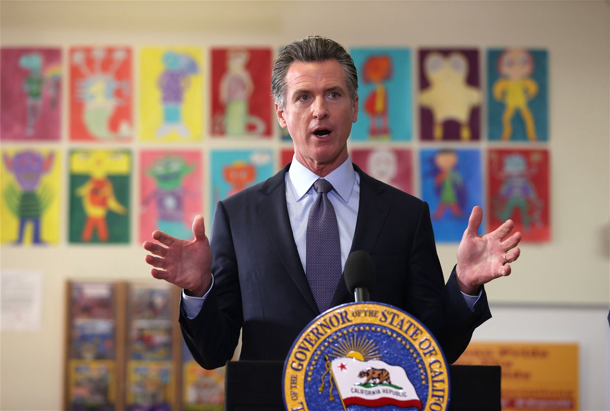 <i>Justin Sullivan/Getty Images</i><br/>California Gov. Gavin Newsom on February 17 will unveil his state's plan for the 