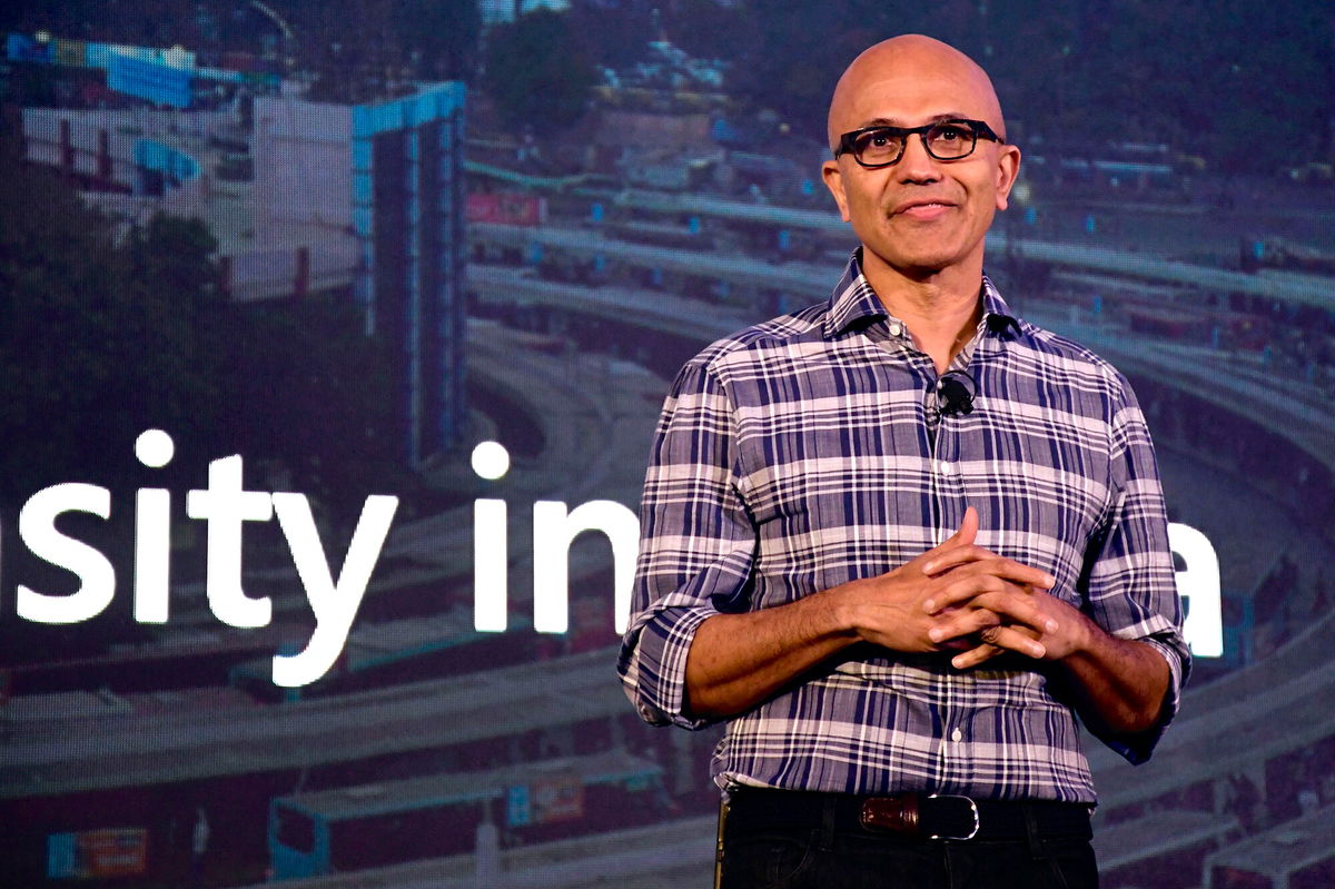 <i>Manjunath Kiran/AFP/Getty Images</i><br/>Microsoft Corporation Chief Executive Officer