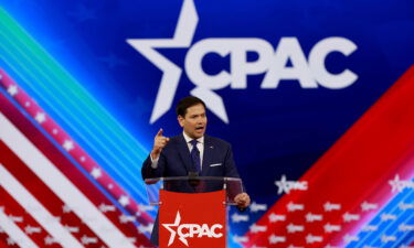 Sen. Marco Rubio speaks during the Conservative Political Action Conference (CPAC) at The Rosen Shingle Creek on February 25 in Orlando