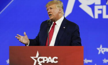 Former President Donald Trump speaks at the Conservative Political Action Conference (CPAC) in Orlando