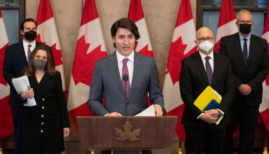 Canadian Prime Minister Justin Trudeau announced the Emergencies Act will be invoked to deal with protests against Covid-19 measures.