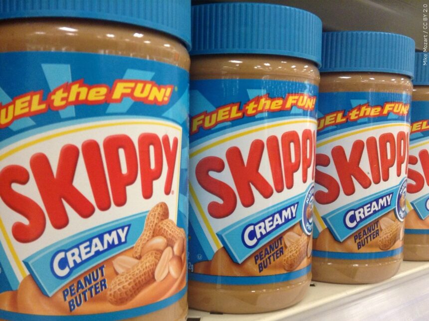 162 000 pounds of Skippy peanut butter recalled due to possible