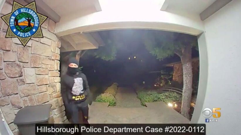 <i>Hillsborough Police/KPIX</i><br/>The town of Hillsborough has seen an increase in burglaries over the past four months.