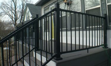 A thief walked on to this porch and stole some gifts that memorialized a father who had recently passed away.