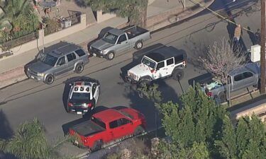 Two children were rushed to the hospital Sunday afternoon after being injured in a vehicle collision in the Los Angeles community of Sylmar.