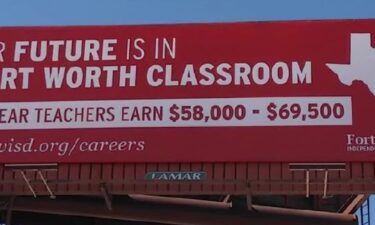 Fort Worth ISD is combatting a teacher shortage problem by recruiting beyond state lines.