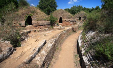 Get married near an Etruscan necropolis at Cerveteri if you're of a gothic bent.