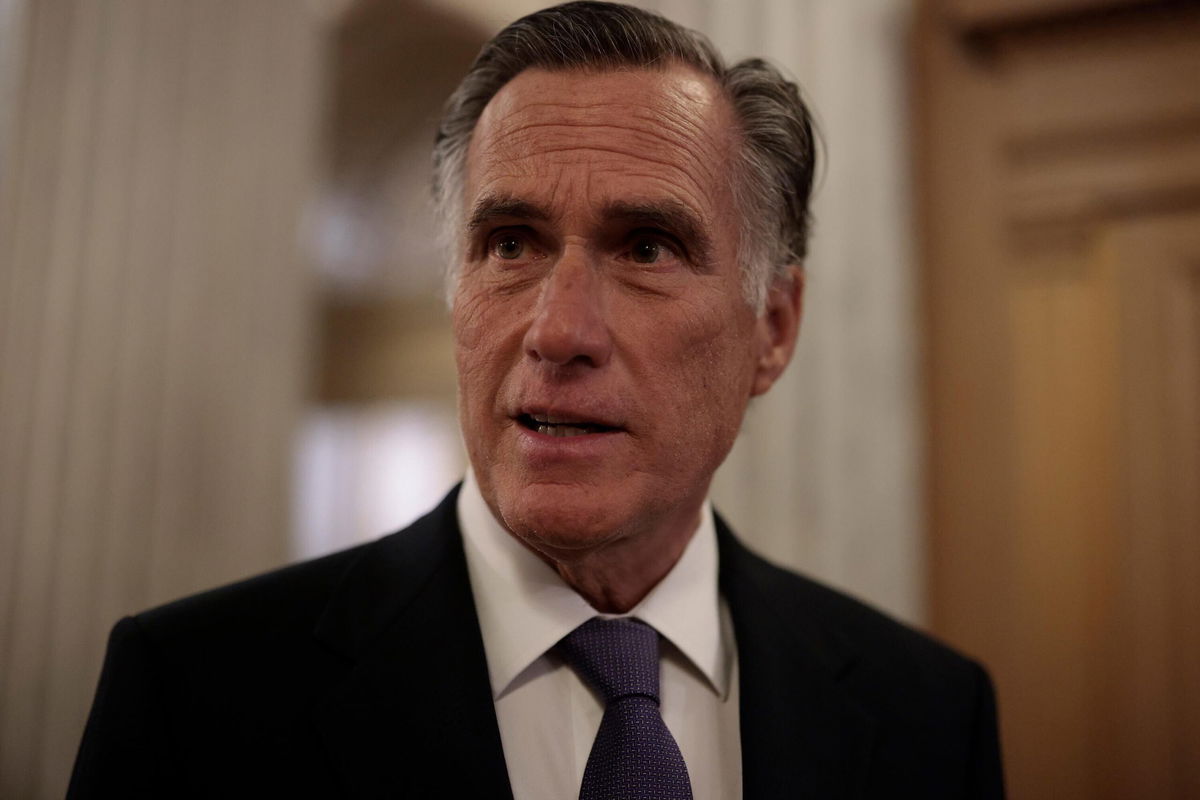 <i>Anna Moneymaker/Getty Images</i><br/>Utah GOP Senator Mitt Romney