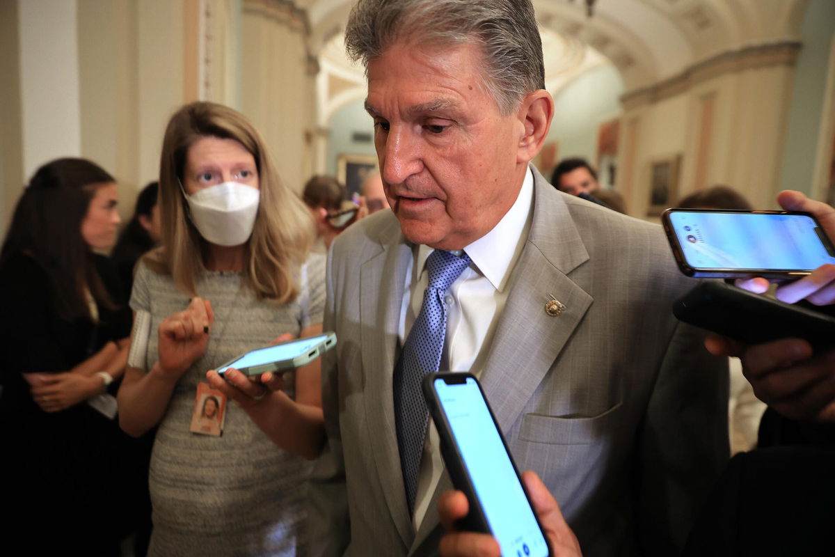 <i>Chip Somodevilla/Getty Images</i><br/>Sen. Joe Manchin