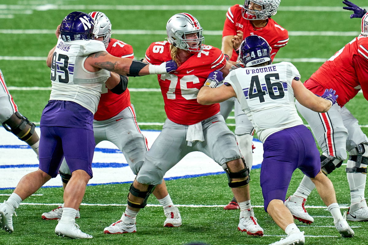 <i>Robin Alam/Icon Sportswire/Getty Images</i><br/>Ohio State offensive lineman Harry Miller says he is