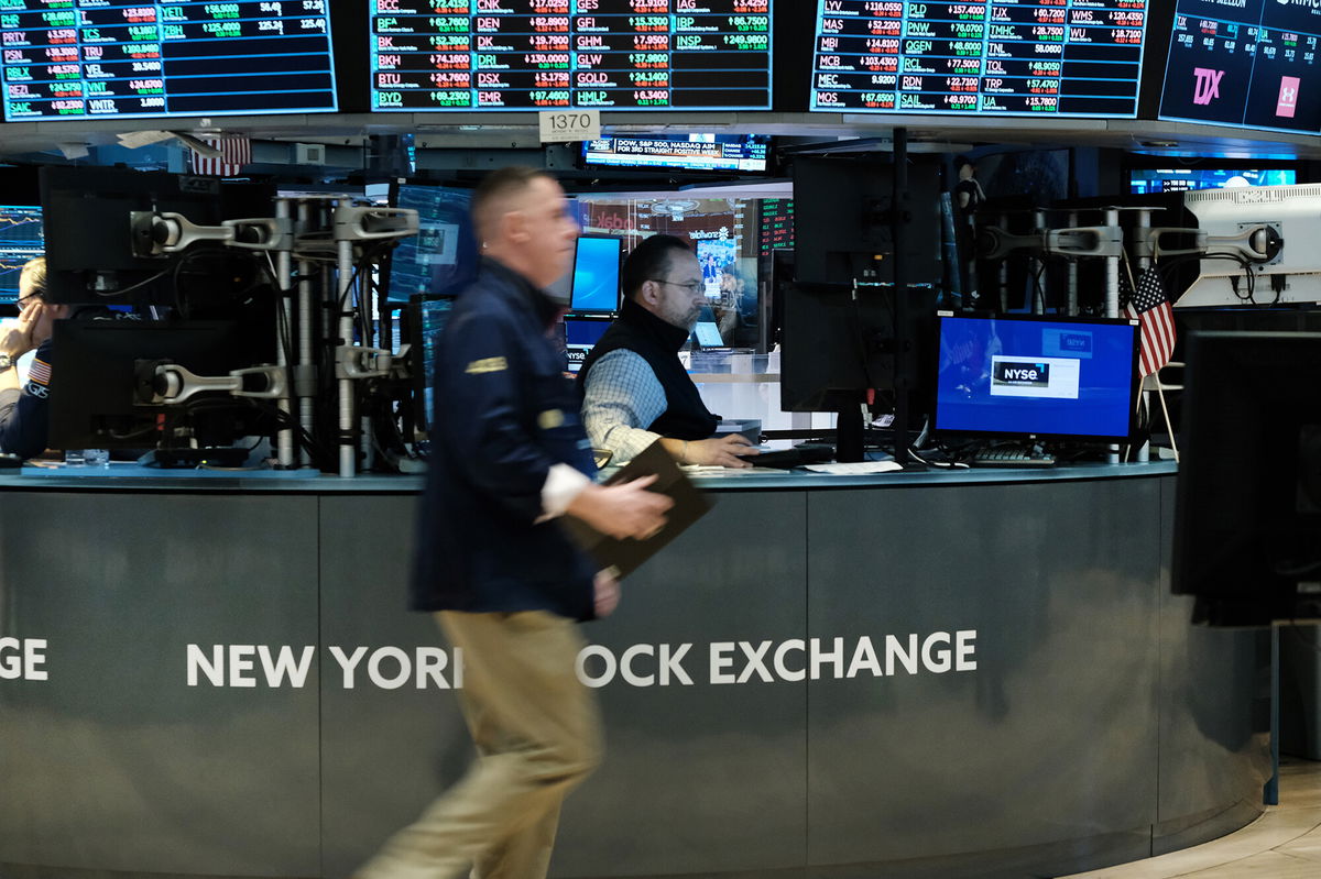 <i>Spencer Platt/Getty Images</i><br/>Traders work on the floor of the New York Stock Exchange (NYSE) on March 28 in New York City. Analysts suggest looking beyond MT. FAANG when considering investing in tech stocks.