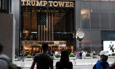 People walk by Trump Tower in New York City in September 2019. A New York state judge ordered the Trump Organization to comply by April with a subpoena from the New York attorney general.
