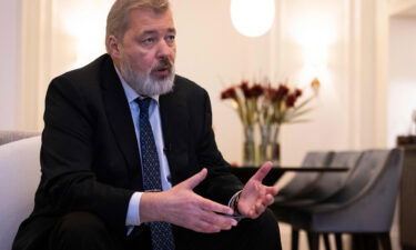 Russian Nobel Peace Prize laureate Dmitry Muratov in Oslo