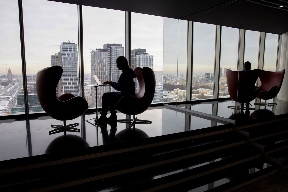 <i>Andrey Rudkov/Bloomberg/Getty Images</i><br/>Ukraine wants Russia to be severed from the global internet. This image shows a VK Company Ltd. office in Moscow