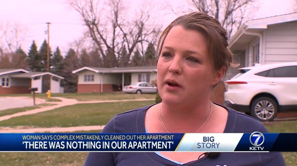 <i>KETV</i><br/>A Nebraska woman unlocked the front door of her apartment to find everything gone.