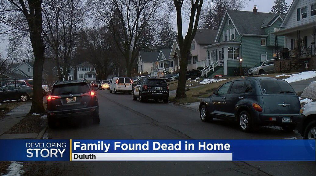 <i>WCCO</i><br/>Authorities say that five family members and a dog were found dead Wednesday afternoon inside a Duluth home.