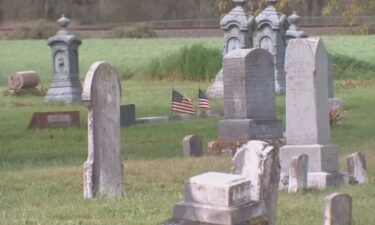 Rural cemetery near Harrisburg