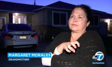 Margaret Ann Morales is the toddler's grandmother.