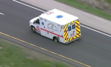 A man is charged for leading police on a nearly 80-mile chase throughout the Chicago area Monday in a stolen ambulance.