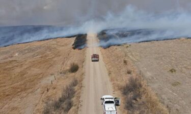 Fifteen days after a wildfire consumed 35