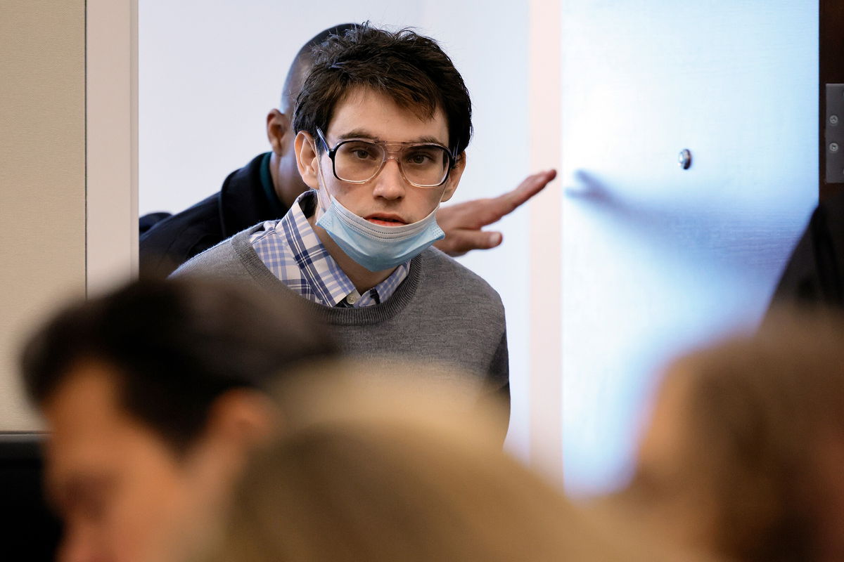 <i>Amy Beth Bennett/AP</i><br/>Marjory Stoneman Douglas High School shooter Nikolas Cruz enters the courtroom for the penalty phase of his trial at the Broward County Courthouse in Fort Lauderdale