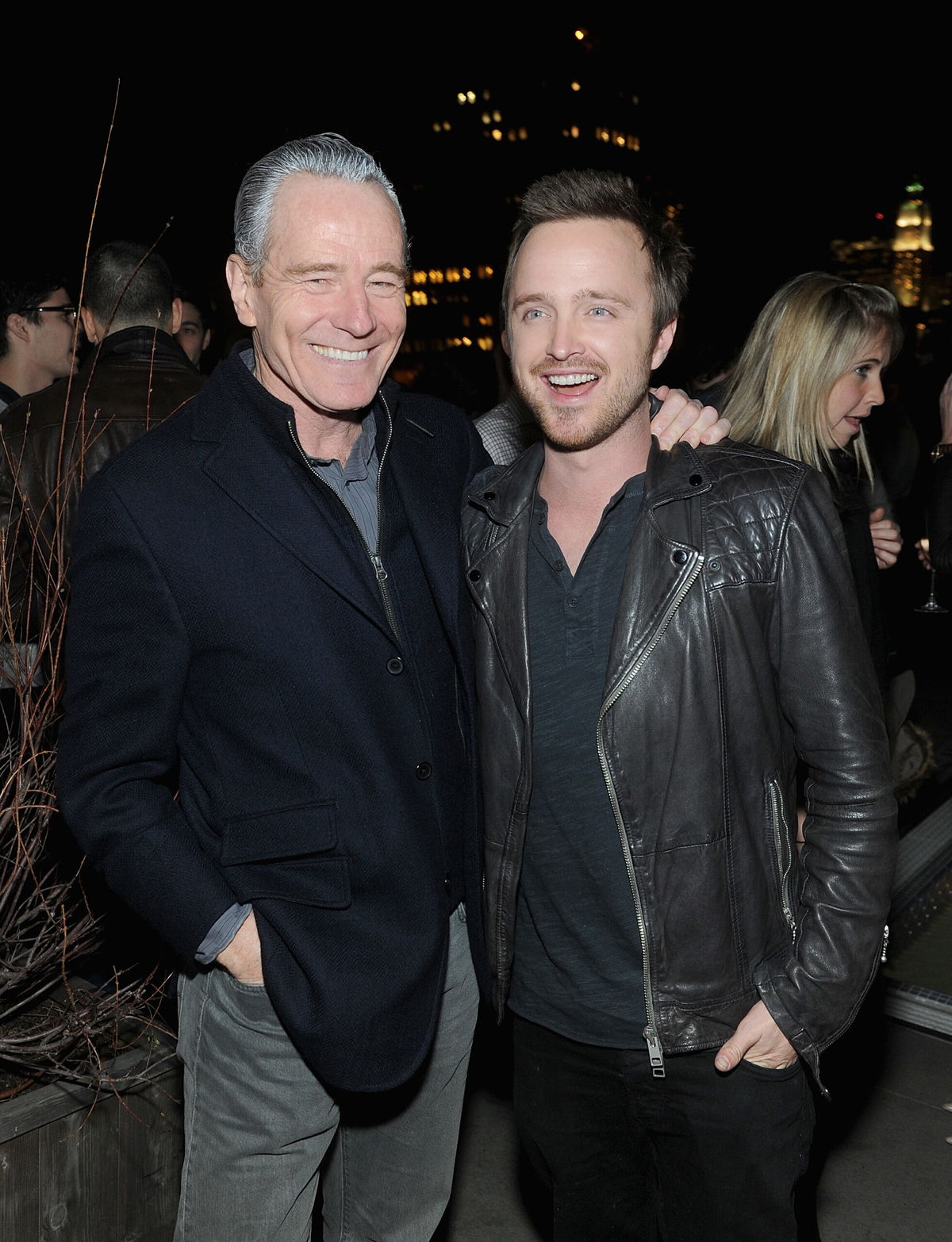 <i>Jamie McCarthy/Getty Images</i><br/>Better Call Saul's verified Twitter account confirmed that Bryan Cranston and Aaron Paul will reprise their