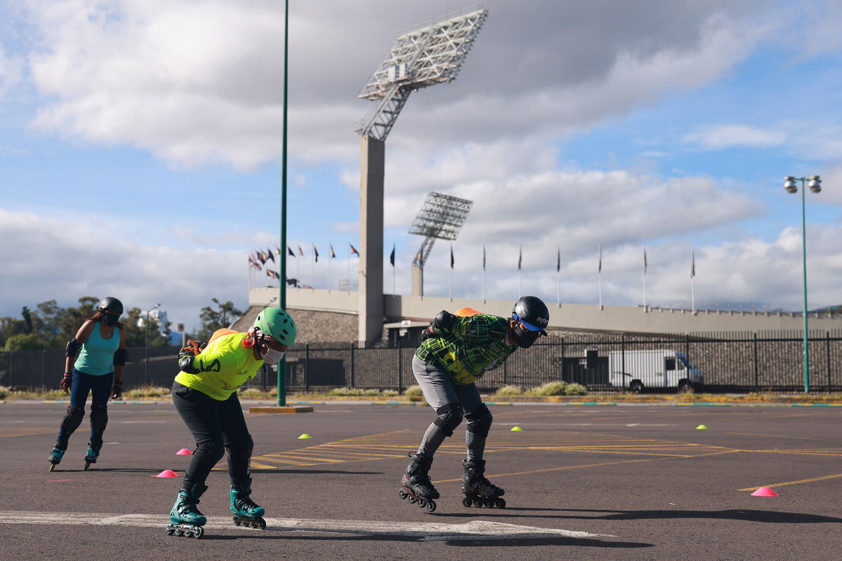 <i>Hector Vivas/Getty Images</i><br/>Make sure you have the right gear such as helmets