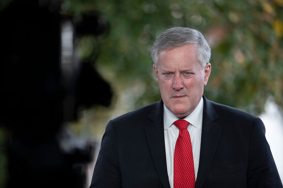 <i>Tasos Katopodis/Getty Images</i><br/>Former White House chief of staff Mark Meadows