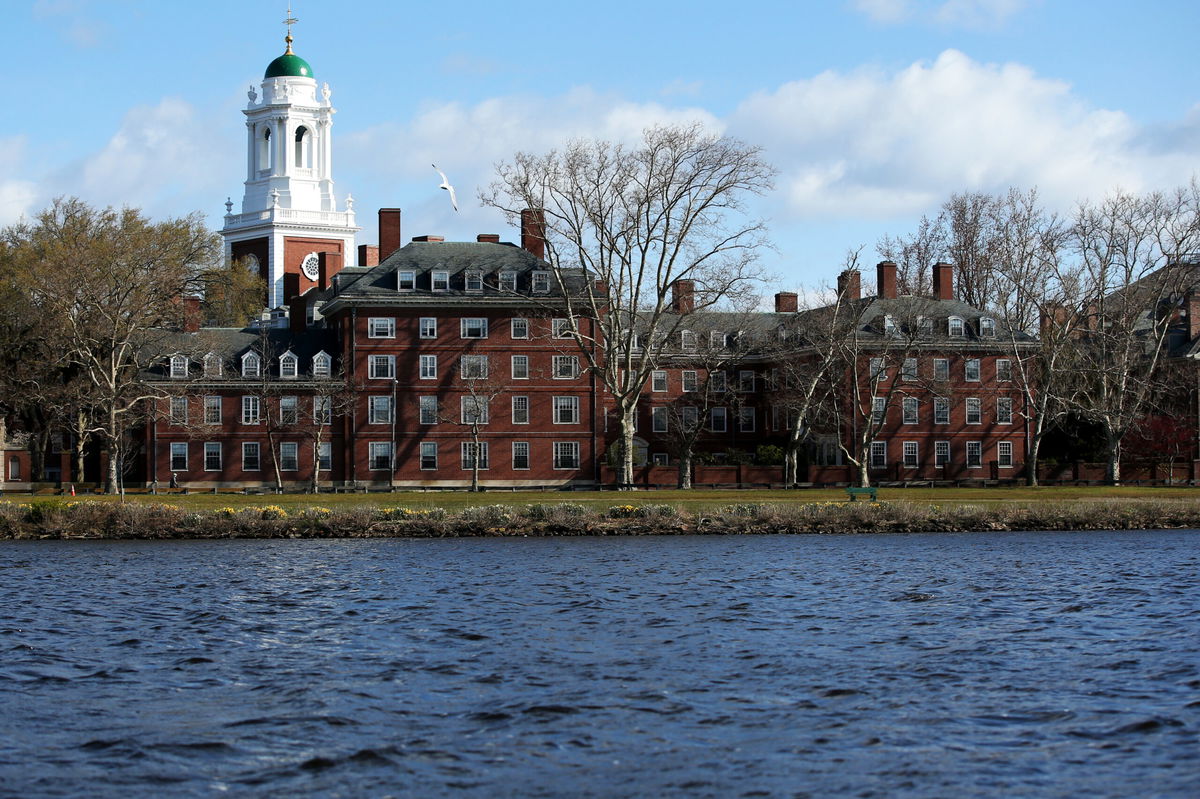 <i>Maddie Meyer/Getty Images</i><br/>Harvard University commits $100 million to redress its complicity with slavery. Pictured is the Harvard University campus in Cambridge