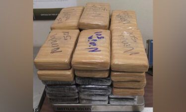 Packages containing almost 100 pounds of cocaine were seized at the Hidalgo International Bridge on the US-Mexico border.
