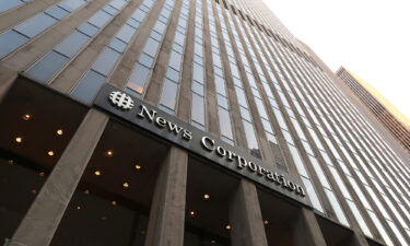 The New York Post and Michelle Gotthelf had settled the lawsuit Gotthelf had filed earlier this year. Pictured is the headquarters for the News Corporation and Fox News Channel on July 30